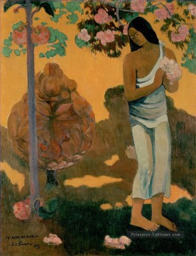 Te avae no Maria Mois de Maria postimpressionnisme Primitivisme Paul Gauguin Peinture à l'huile
